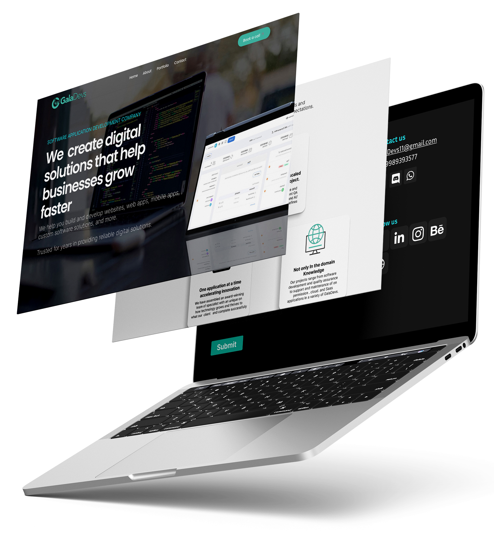 Project dashboard preview